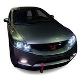 Angel Eyes Olho Anjo Led Drl P Farol Civic Formato Tipo M3