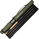 ANGLER DREAM AnglerDream Vara De Pesca Com Mosca De 2 5 M 8 WT 4 Seções Com Tubo Cordura Grafite IM 10 36T Fibra De Carbono Verde Escuro Vara Mosca