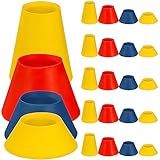 Angoily 24 Peças Camiseta Suportes De Bola De Golfe Tees De Golfe Acessórios De Golfe Tees De Campo De Golfe Titulares De Bola De Golfe Praticar Golfe Tees Borracha Ferramenta Substituível