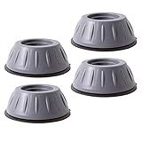 Angoily 4Pcs E Suporte Máquina De Lavar Máquina De Lavar Roupa E Secador De Cancelamento De Ruído Antivibração Pads Almofadas Do Pé Da Máquina De Lavar Roupa Para Todos Os Máquina De