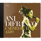 ani difranco-ani difranco Cd Ani Difranco Carnegie Hall 4 6 02 Novo Lacrado Original