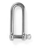 Anilha Manilha Reta Longa Em Aço Inox Aisi 316 3 8 10mm