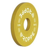 Anilha Olímpica Fracionada Competição 1 5kg Roppe Cor Amarela