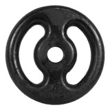 Anilha Para Academia 04kg P Barras E Halteres Musculação Cor Preto