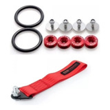 Anilha Para choque Cinta Reboque Tow Strap Epman Vermelho