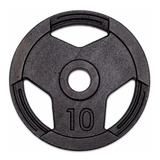 Anilha Sport 10 Kg Pintada Barra Olímpica 50mm