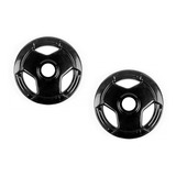 Anilha Sport Emborrachado 1 Par 04kg Furo Olímpico Fit Cross