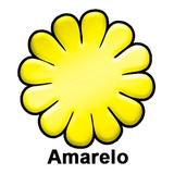 Anilina A Álcool Glitter Gliart cores Cartela Cor Amarelo