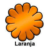Anilina A Álcool Glitter Gliart cores Cartela Cor Laranja