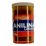 Anilina A Álcool Para Madeiras E Artesanato Cor Laranja