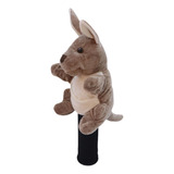 Animal Doll Golf Driver Madeira Headcover Resistente A