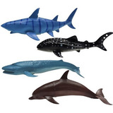Animal Oceano Borracha Marinho Tubarão Shark Baleia Golfinho