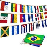 ANLEY América Latina Bandeiras De 20