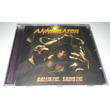 Annihilator Balistic Sadistic cd Lacrado