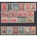 Anos 50 51 Coleção De Selos Novos Diferentes 7030