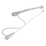 Antena 3 Dbs Náutica Com Base Para Rádios Vhf Lancha Barco