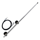 Antena 4 Estágios Fusca Kombi Caminhão 75 A 18 Cromado