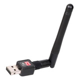 Antena Adaptador Wi fi Usb Receptor Wireless Placa Rede Pc