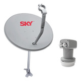 Antena Banda Ku 60cm Chapa W3sat