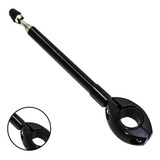 Antena Corta Pipa Moto Retrátil Anti Cerol Aço Inox Guidão