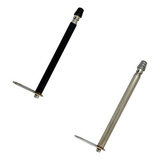 Antena Corta Pipa Moto Universal Fixação Retrovisor Aço