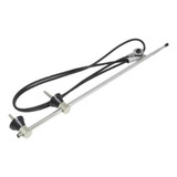 Antena Cromada Telescópica Kombi Caminhão 4 Estágios
