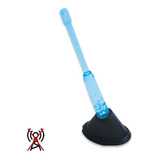 Antena Curta Gol Bola Led Azul Decorativa