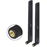 Antena De Rádio 12dBi 433 MHz De Alto Ganho SMA Conector Macho Antena Omnidirecional Antena Sem Fio Para Sensor Sem Fio Roteador De Rede Modem Pacote Com 2
