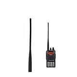 Antena De Rádio Yaesu A90 FT 60R FT 3R FT 5R YHA 66 Banda Dupla VHF UHF 136 174 400 470MHz Antena Padrão
