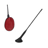 Antena Decorativa Auto Colante Carro Teto Universal 30cm