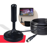 Antena Digital 4k Amplificada Tv Full Hd Interna E Externa Montones