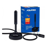 Antena Digital Dtv100 4 Em 1 Hdtv Vhf Uhf Fm Dtv 100 Aquario