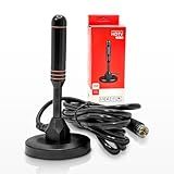 Antena Digital HD 3 5dbi Interna Externa C Imã 3m