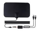 Antena Digital Interna 4k Hdtv Uhf Vhf Amplificador Sinal