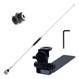 Antena Enfeite Radio Px 67cm Caminhonete Pickup Aquario