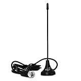 Antena Interna Smart View- Compatível Com Sinal Analógico E Digital- 4K- HDR- Cabo De 2-5M Ganho De 4dB- Alcance De Até 15km- Preto- HDTV1300I- ELG