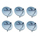 Antena Ku 60cm C 6 pedestal 57cm Century
