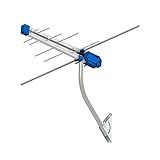 Antena Lin Rcep Sinal Dig Ter VHF UHF BANDA III IV E V Proeletronic PROHD 3610