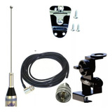 Antena Movel Ars Vhf 1 4 O Cabo Suporte Porta Mala Mv00bc