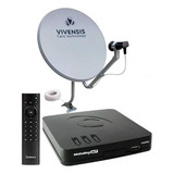 Antena Parabólica 60 Cm Banda Ku Com 1 Midiabox B5 Century