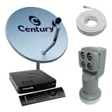 Antena Parabólica Digital Banda Ku 60cm Midiabox Century