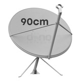 Antena Parabólica Digital Chapa 90cm Banda