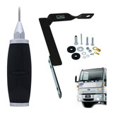Antena Px 2 70m Inox Suporte Ford Cargo Parafuso Anti Furto