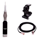 Antena Px B2080 Para Rádio Amador Cabo 5 5m Suporte Aquário