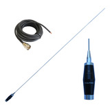 Antena Px Maria Mole Mini Bobinada Antifurto Inox   Cabo