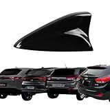 Antena Shark Tubarão Barbatana Para Base Larga Com GPS Rádio Hyundai HB20 Ix35 Tucson Creta Sportage Crv Hrv New I30 Recepção De Sinal Preta