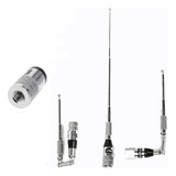 Antena Telescópica Sma Macho Rádio Escuta Aviação 118 136mhz