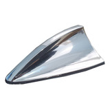 Antena Teto Tubarão Decorativa Cromada Carro Universal