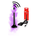 Antena Tv Digital Tomate Interna Base Imã Prática Uhf hdtv