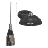 Antena Vhf 1 4 50cm Suporte Magnético Imã Forte Cabo4m Full